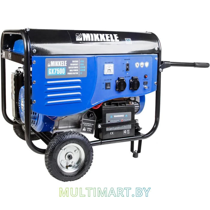 Бензиновый генератор Mikkeli GX7500